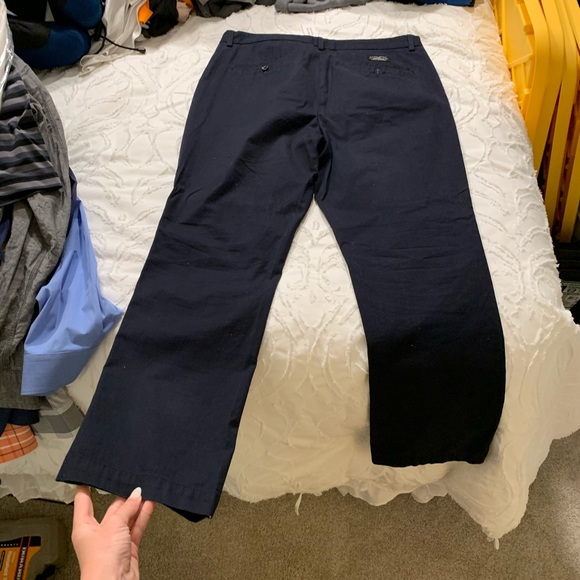 NWT Banana Republic Navy Blue Aiden Fit Chino Pant - Picture 2 of 4